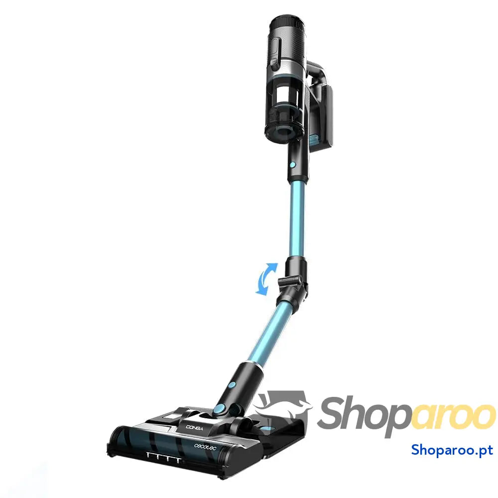Cecotec Aspirador vassoura sem cabo Conga Rockstar 1500 Ray Pure. 215 W 12 kPa Autonomia 45 min 3 em 1 escova mista
