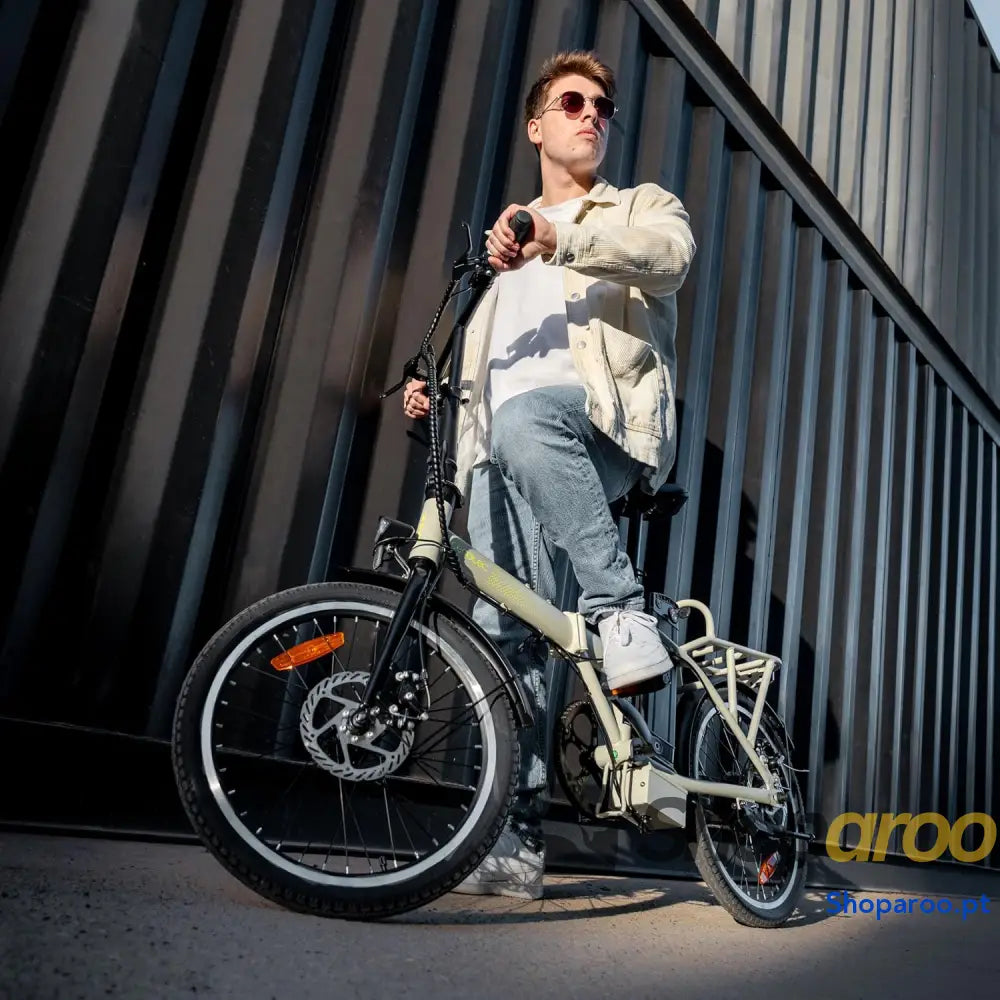 Cecotec Bicicleta Eléctrica de Ciudad Rodas 28’’ até 70 90 Km autonomia Quadro em alumínio Suspensão dianteira Mudanças