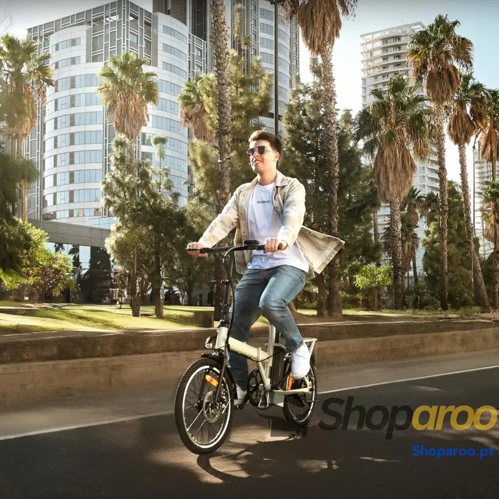 Cecotec Bicicleta Eléctrica de Ciudad Rodas 28’’ até 70 90 Km autonomia Quadro em alumínio Suspensão dianteira Mudanças