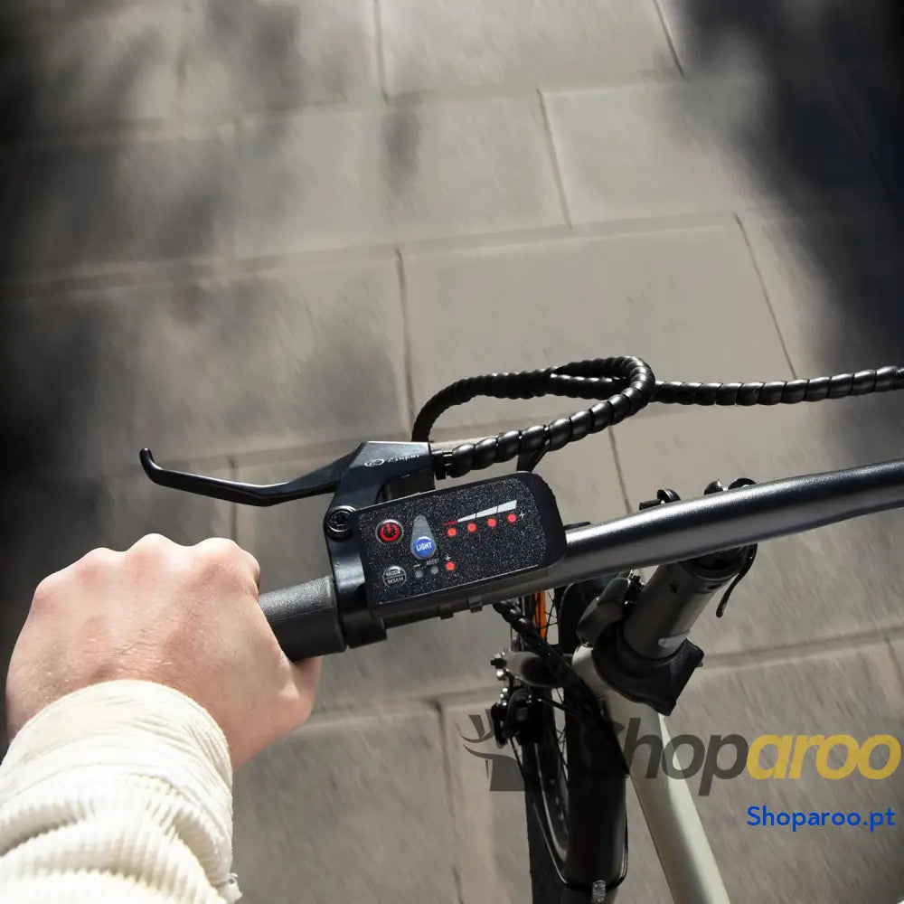 Cecotec Bicicleta Eléctrica de Ciudad Rodas 28’’ até 70 90 Km autonomia Quadro em alumínio Suspensão dianteira Mudanças