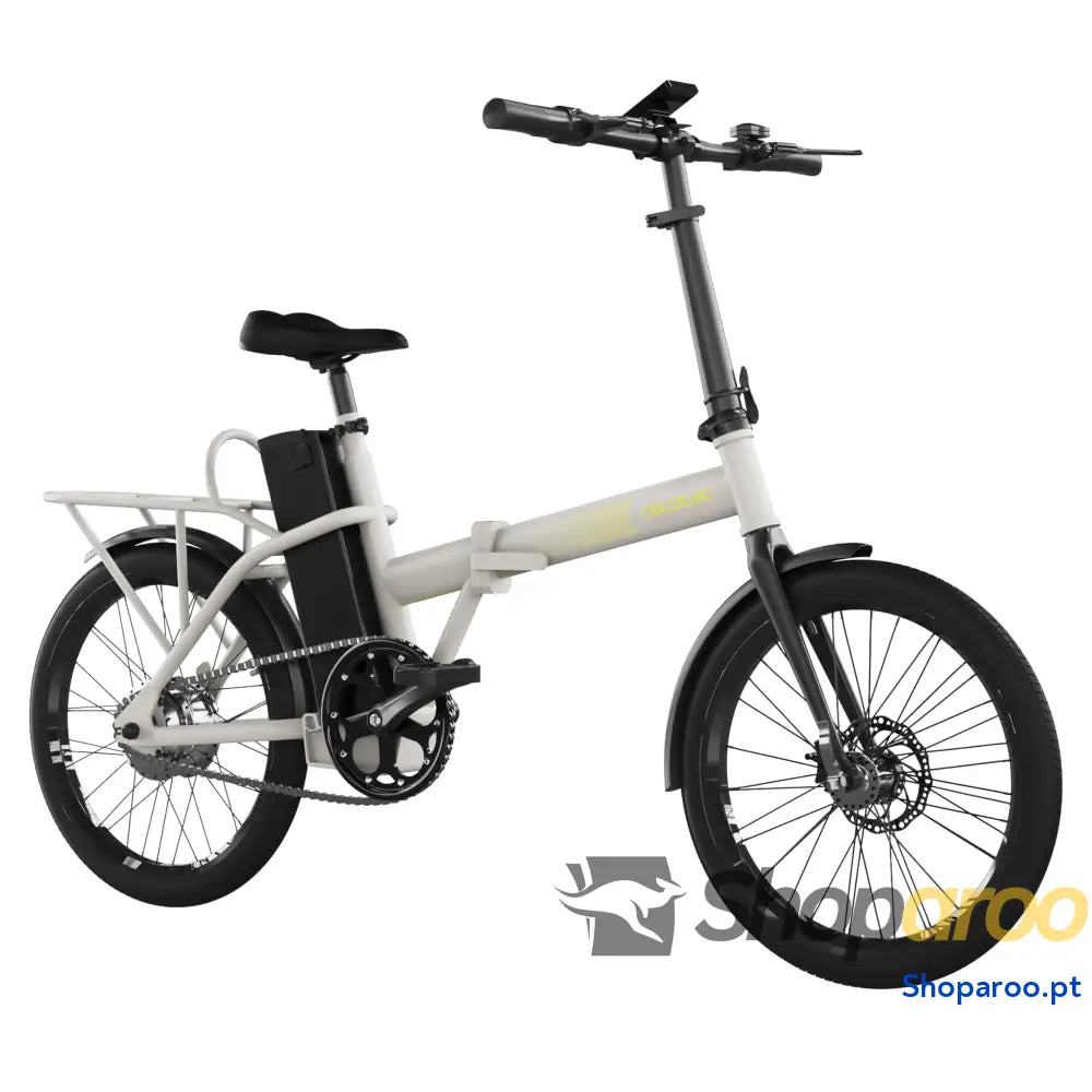 Cecotec Bicicleta Eléctrica de Ciudad Rodas 28’’ até 70 90 Km autonomia Quadro em alumínio Suspensão dianteira Mudanças