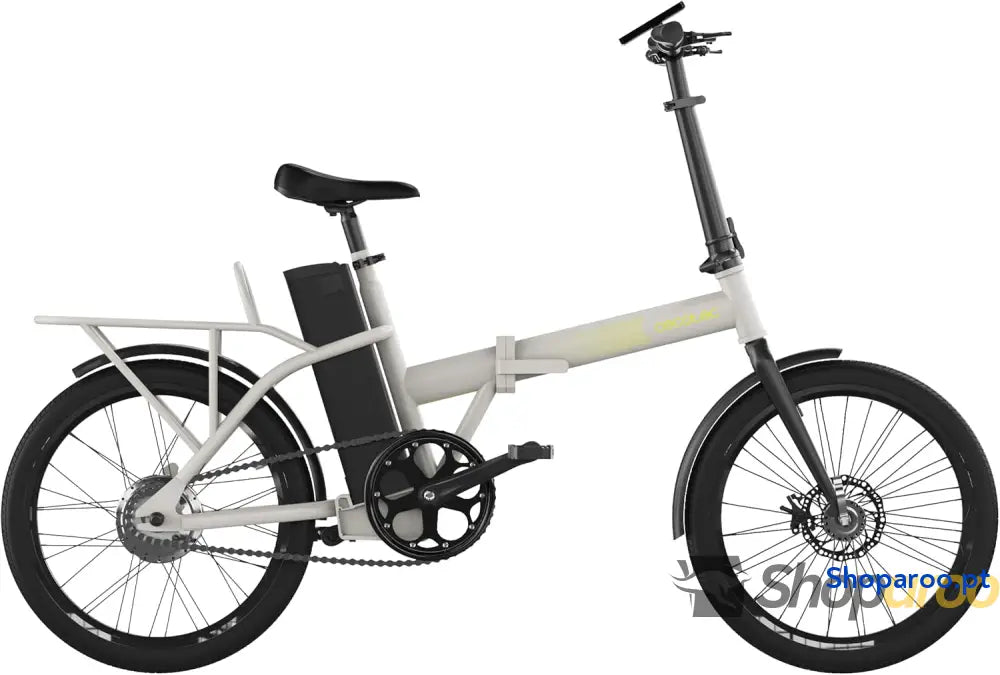 Cecotec Bicicleta Eléctrica de Ciudad Rodas 28’’ até 70 90 Km autonomia Quadro em alumínio Suspensão dianteira Mudanças