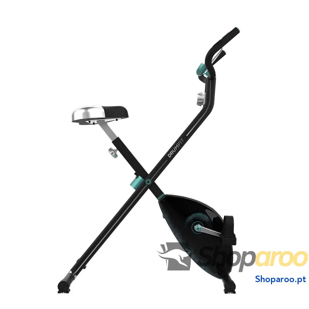 Cecotec Bicicleta estática dobrável com encosto volante de energia 3 kg X Bike 3000 Neo Pro ecrã LCD resistência