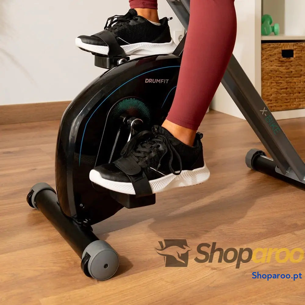 Cecotec Bicicleta estática dobrável com encosto volante de energia 3 kg X Bike 3000 Neo Pro ecrã LCD resistência