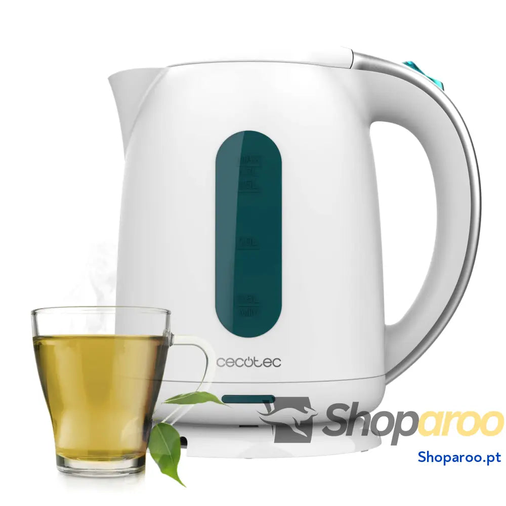 Chaleira Cecotec Thermosense 140 White 1L com Aquecimento Rápido e Filtro Antical