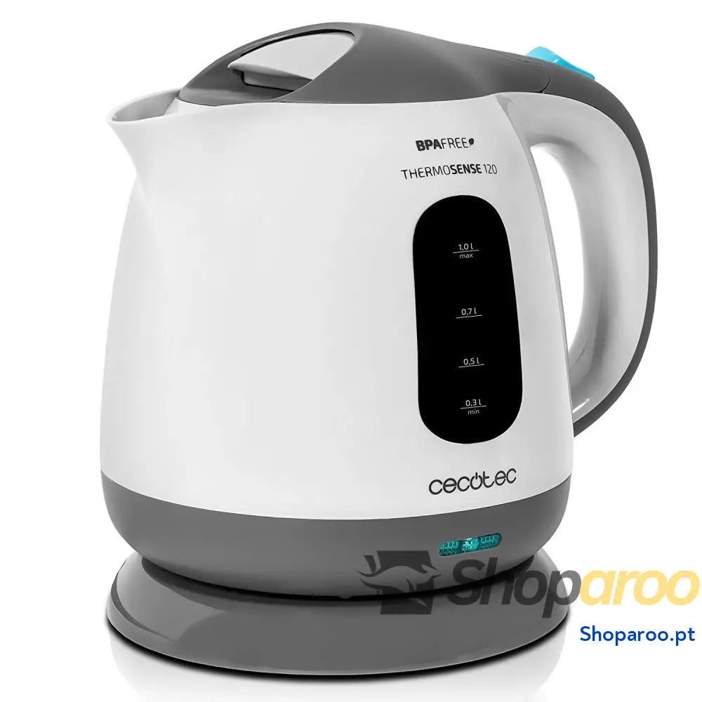 Chaleira Cecotec Thermosense 140 White 1L com Aquecimento Rápido e Filtro Antical