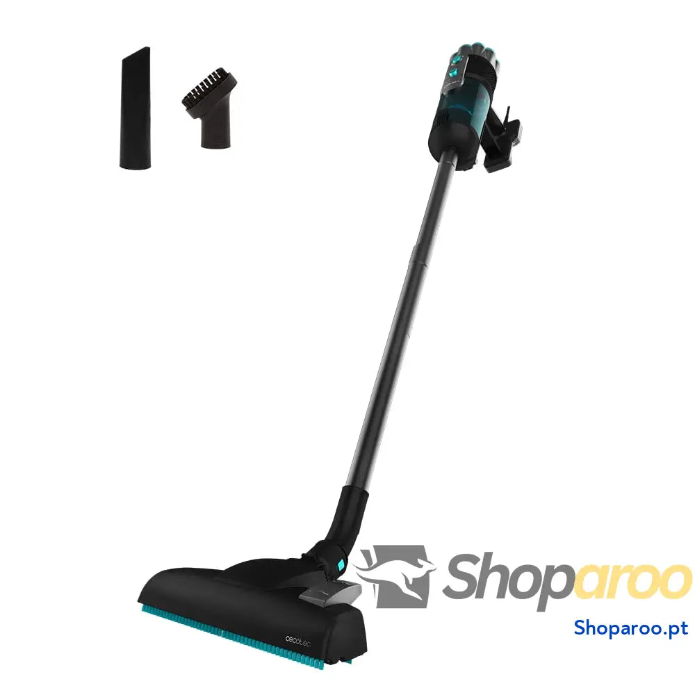 Cecotec Conga ThunderBrush Aspirador vertical de mão 360º 2 em 1 vassoura e aspirador tecnologia ciclónica filtro HEPA