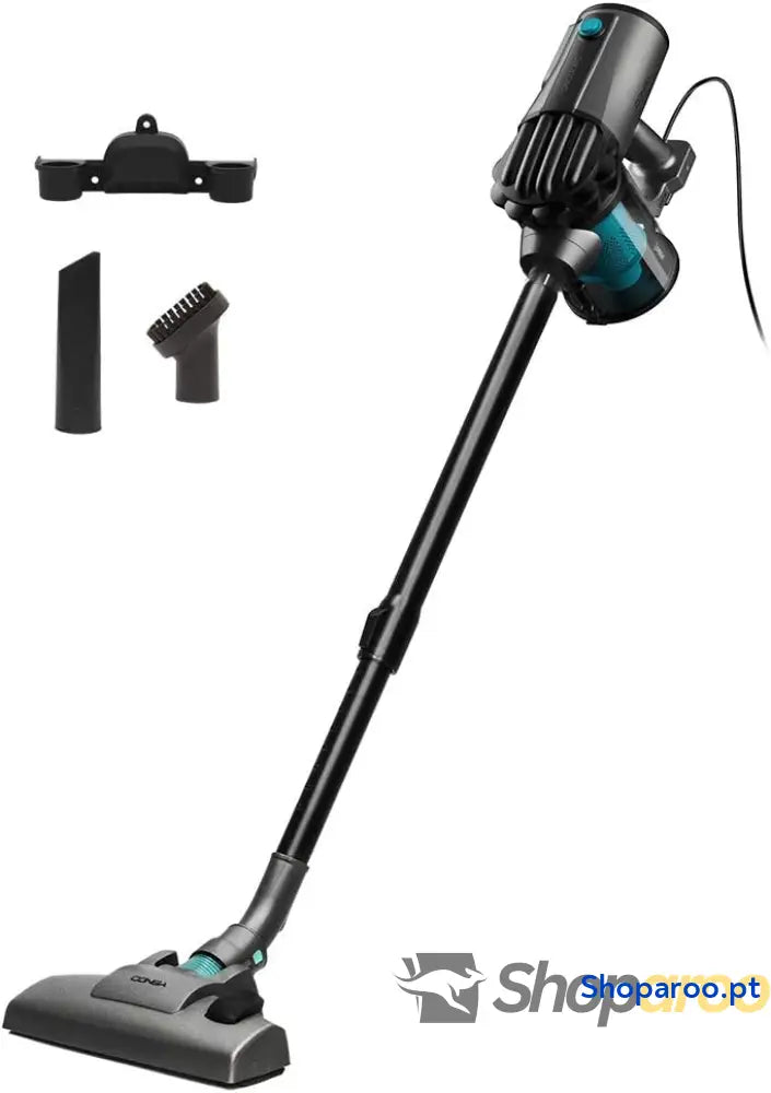 Cecotec Conga ThunderBrush Aspirador vertical de mão 360º 2 em 1 vassoura e aspirador tecnologia ciclónica filtro HEPA