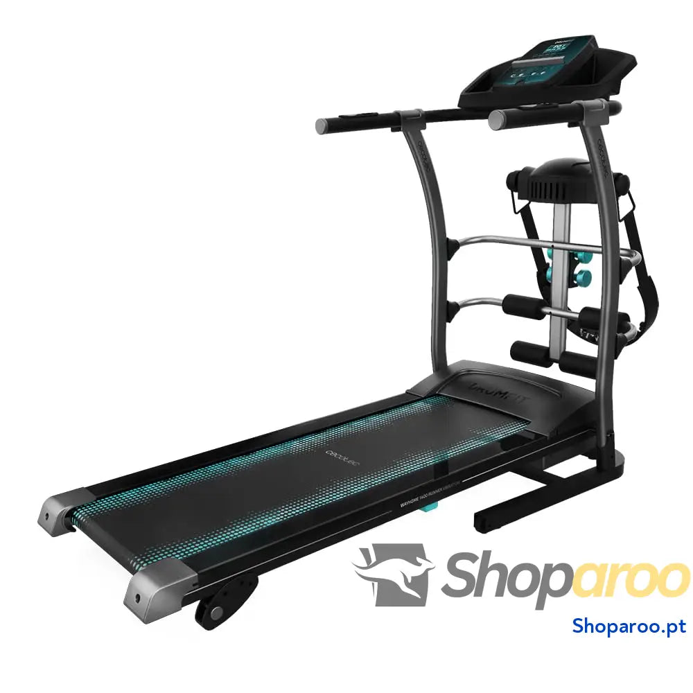 Cecotec DrumFit WayHome 1600 Obelia Ultraflex Pro. 1500 W inclinação motorizada superfície de 130 x 42 cm sistema