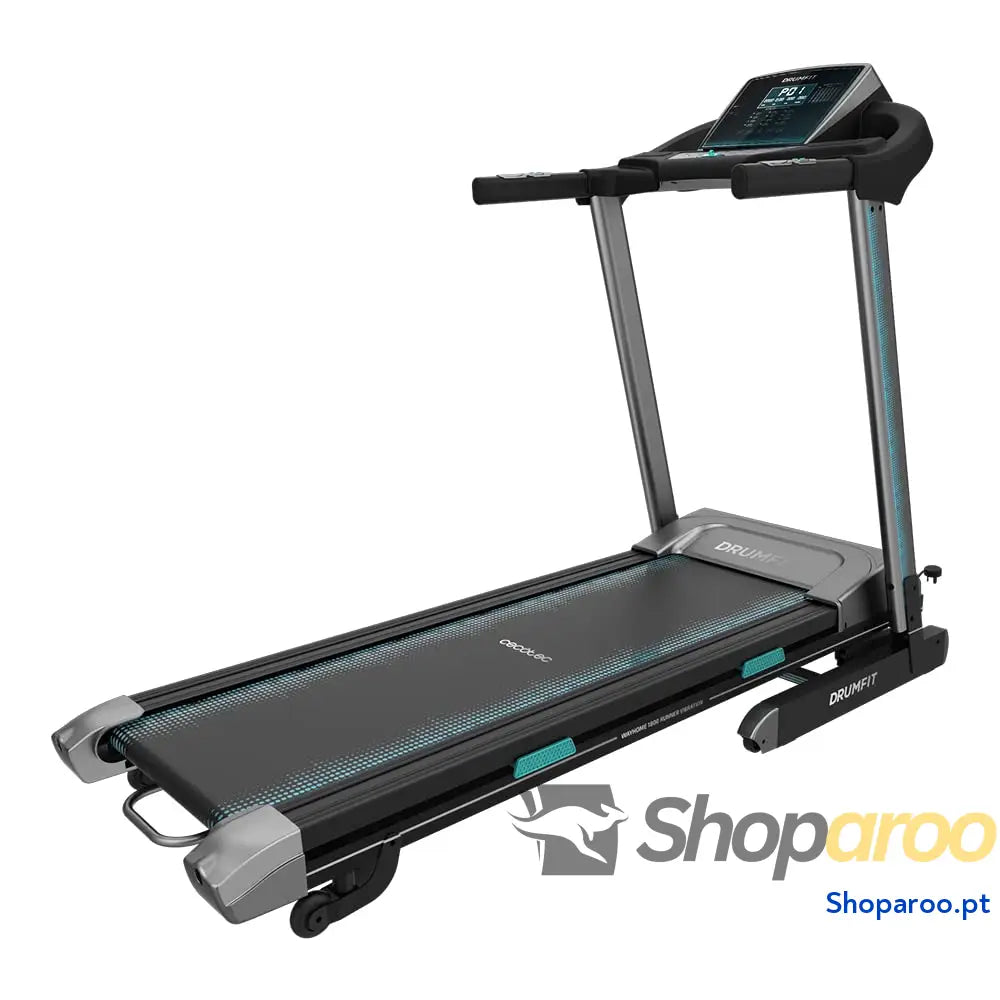 Cecotec DrumFit WayHome 1600 Obelia Ultraflex Pro. 1500 W inclinação motorizada superfície de 130 x 42 cm sistema