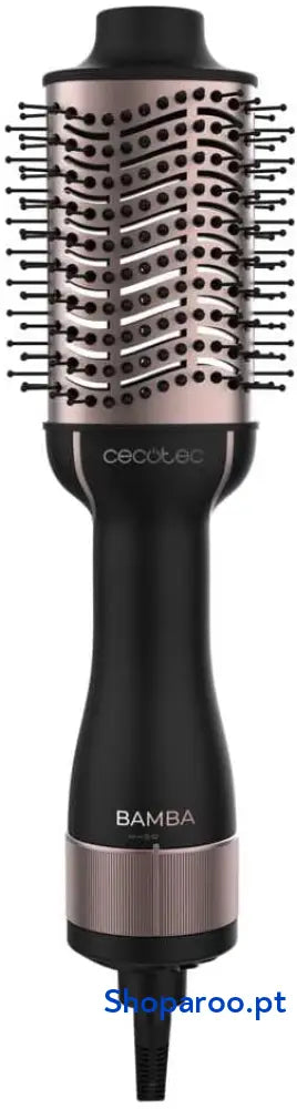 Escova Volumizadora Bamba Cecotec CeramicCare Exclusivo com Revestimento Cerâmico 1200W