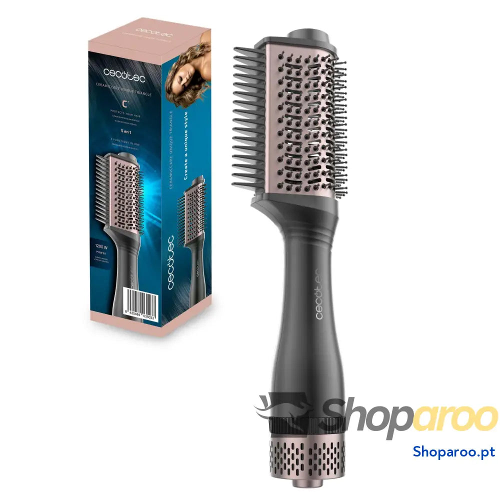 Escova Volumizadora Bamba Cecotec CeramicCare Exclusivo com Revestimento Cerâmico 1200W