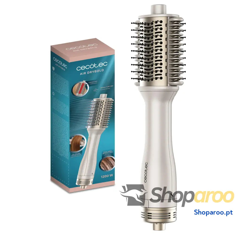 Escova Volumizadora Bamba Cecotec CeramicCare Exclusivo com Revestimento Cerâmico 1200W