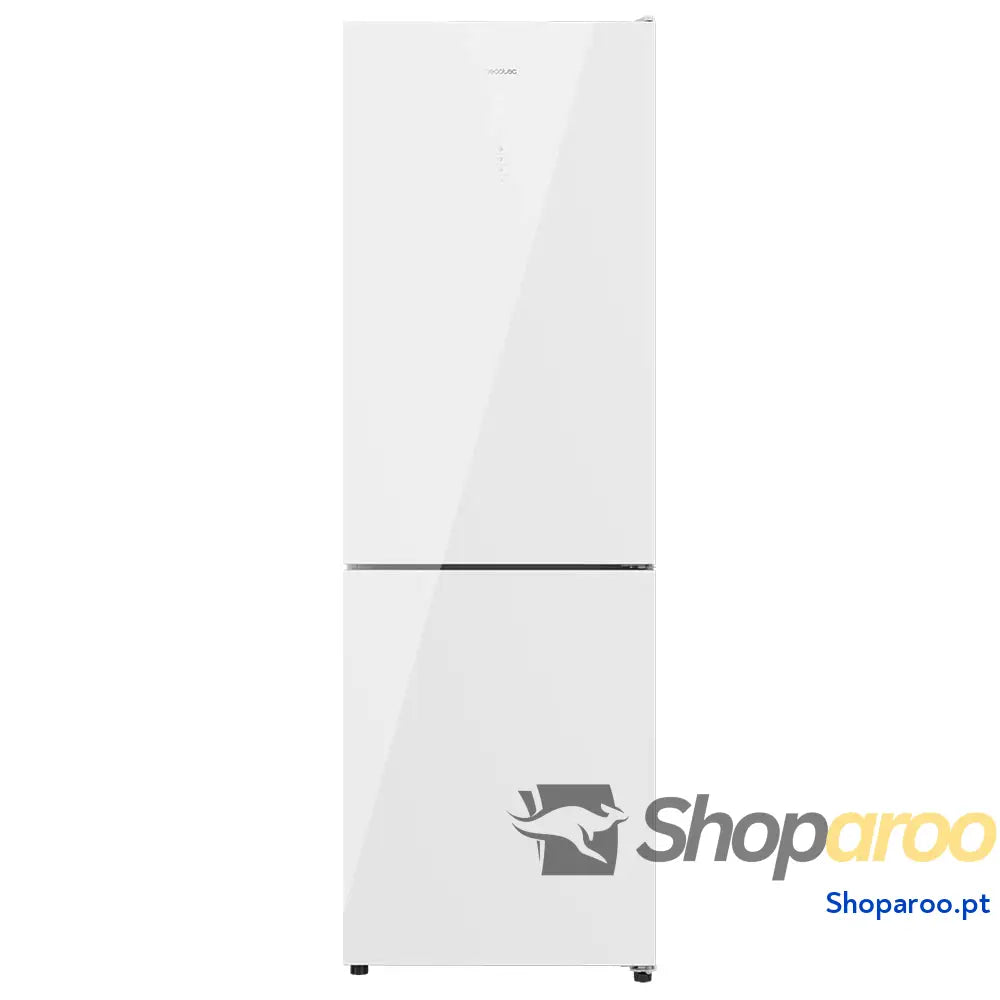Cecotec Frigorífico Combi 2 portas de Bolero CoolMarket 322 Inox D. l altura 185 e 60 cm largura baixo consumo inversor