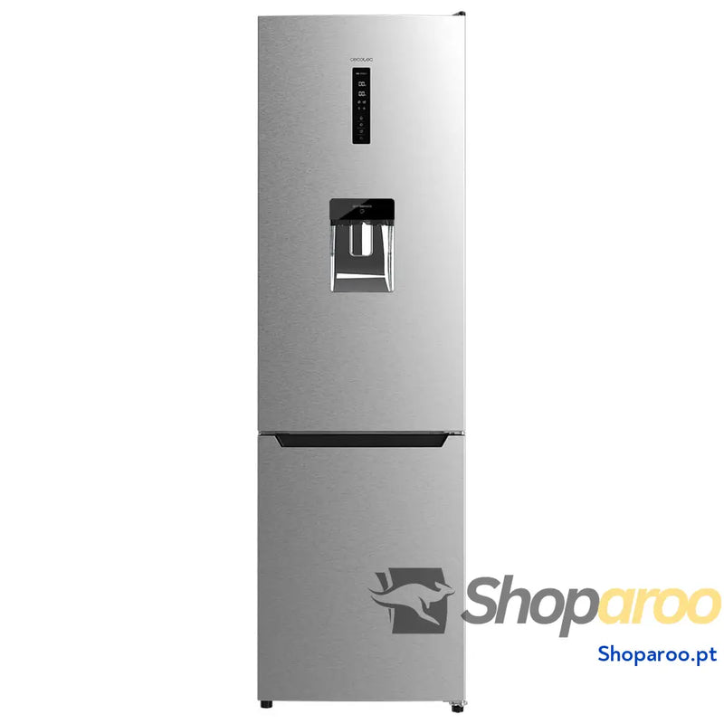 Cecotec Frigorífico Combi 2 portas de Bolero CoolMarket 322 Inox D. l altura 185 e 60 cm largura baixo consumo inversor