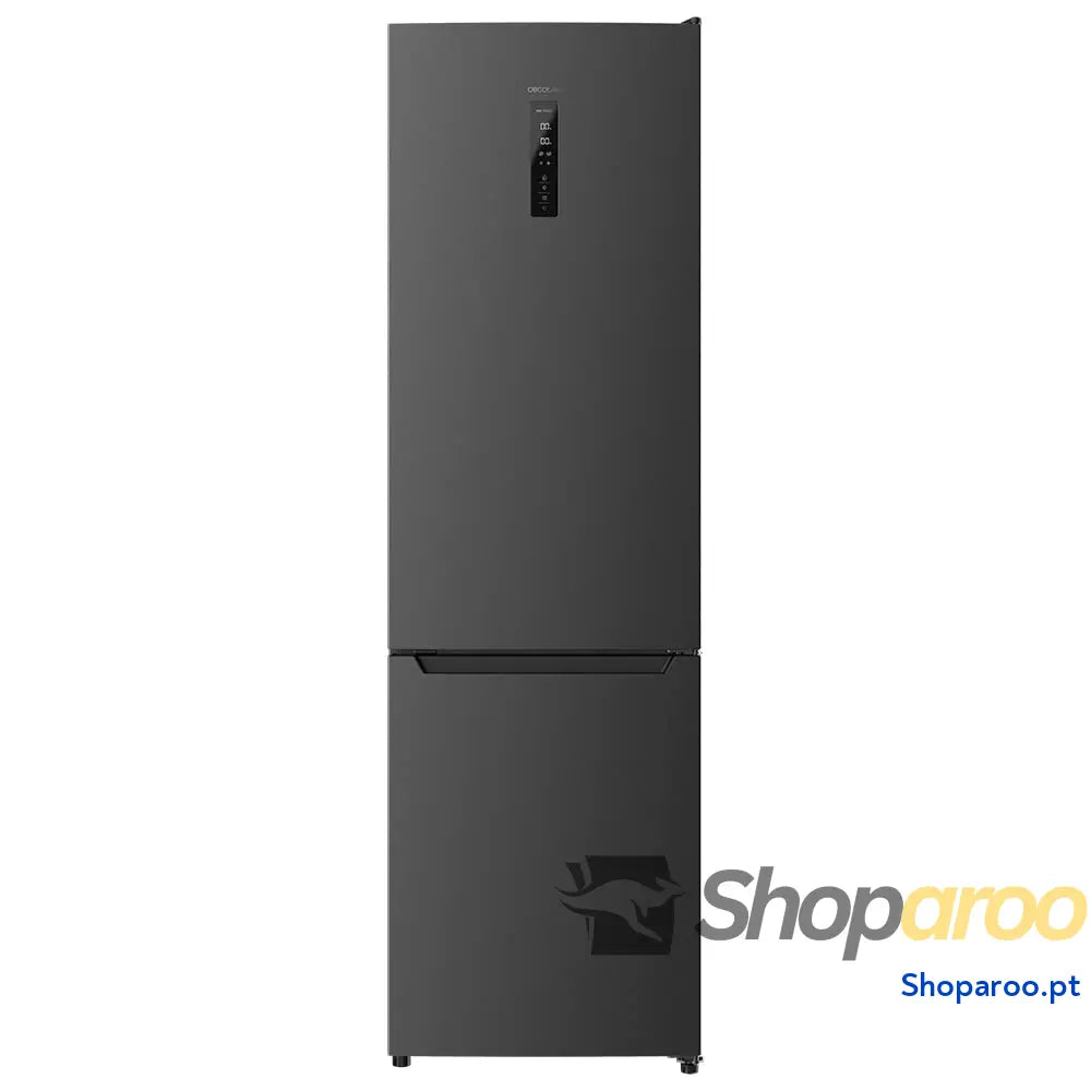 Cecotec Frigorífico Combi 2 portas de Bolero CoolMarket 322 Inox D. l altura 185 e 60 cm largura baixo consumo inversor