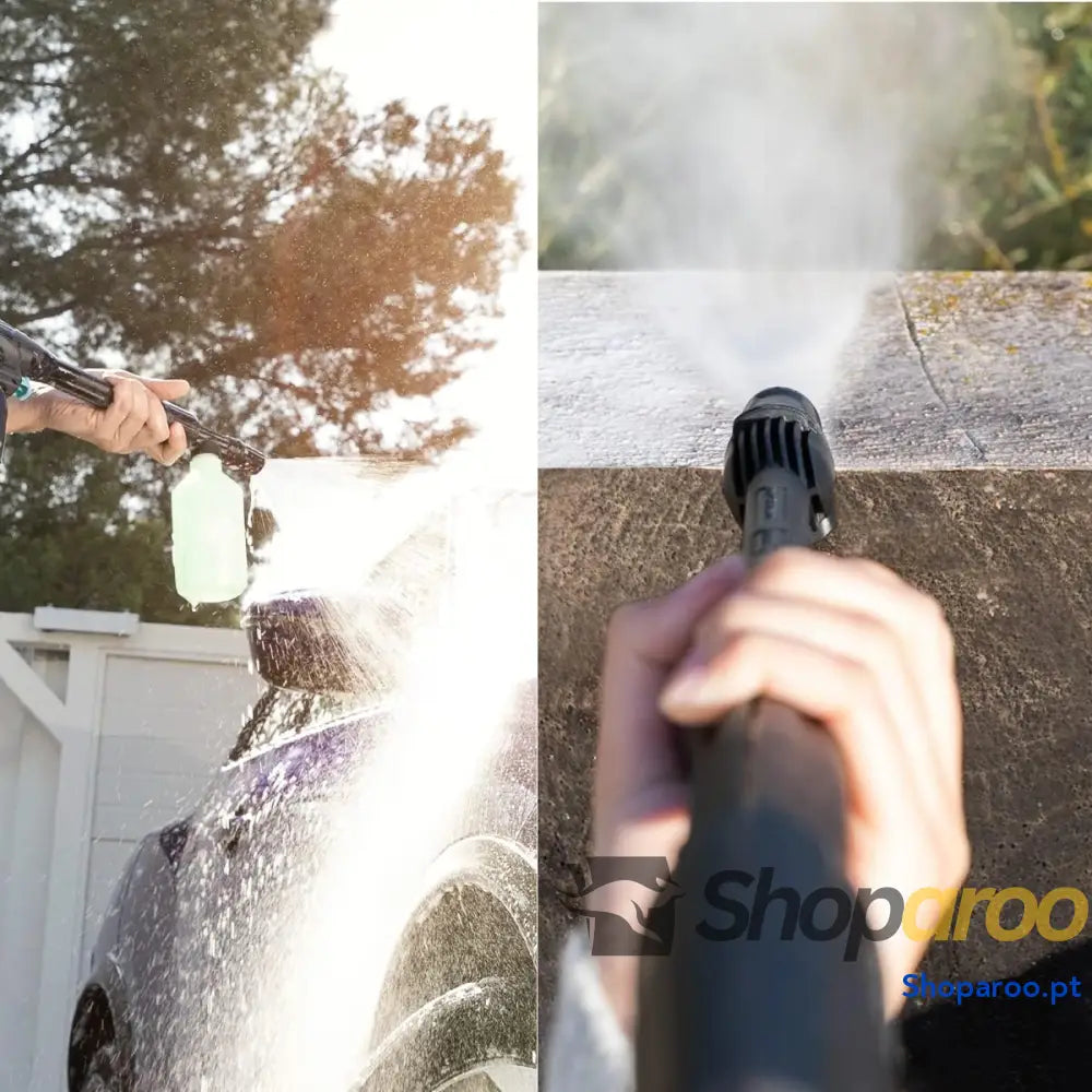 Cecotec HydroBoost 1400 Essential de alta pressão. W casa jardim ou carro fluxo 408 l/h pressão 105 bares bomba