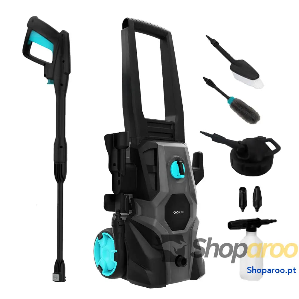 Cecotec HydroBoost 1400 Essential de alta pressão. W casa jardim ou carro fluxo 408 l/h pressão 105 bares bomba