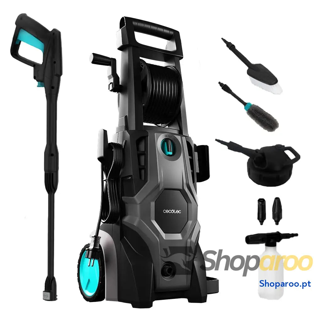 Cecotec HydroBoost 1400 Essential de alta pressão. W casa jardim ou carro fluxo 408 l/h pressão 105 bares bomba