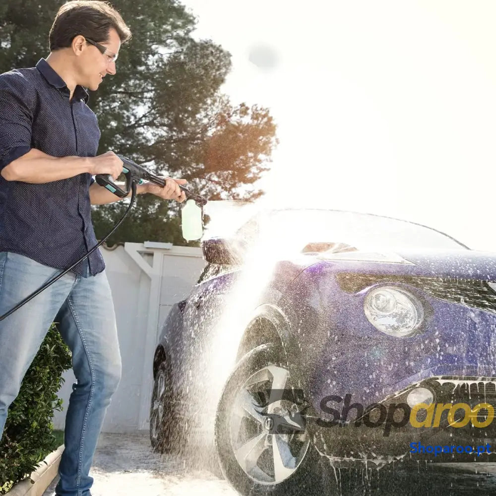Cecotec HydroBoost 1400 Essential de alta pressão. W casa jardim ou carro fluxo 408 l/h pressão 105 bares bomba