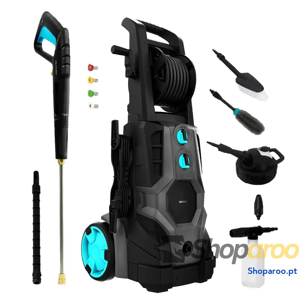 Cecotec HydroBoost 1400 Essential de alta pressão. W casa jardim ou carro fluxo 408 l/h pressão 105 bares bomba