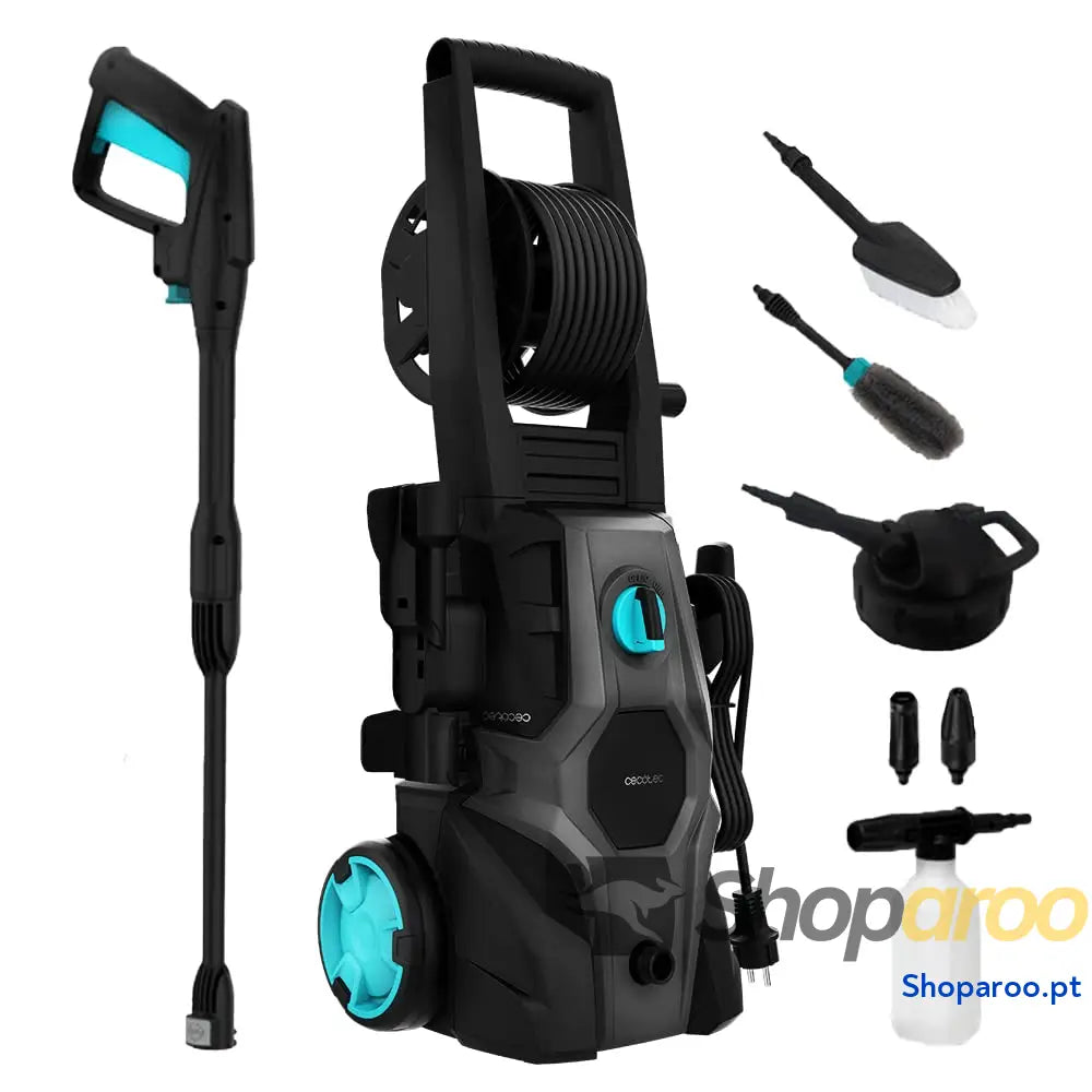 Cecotec HydroBoost 1400 Essential de alta pressão. W casa jardim ou carro fluxo 408 l/h pressão 105 bares bomba