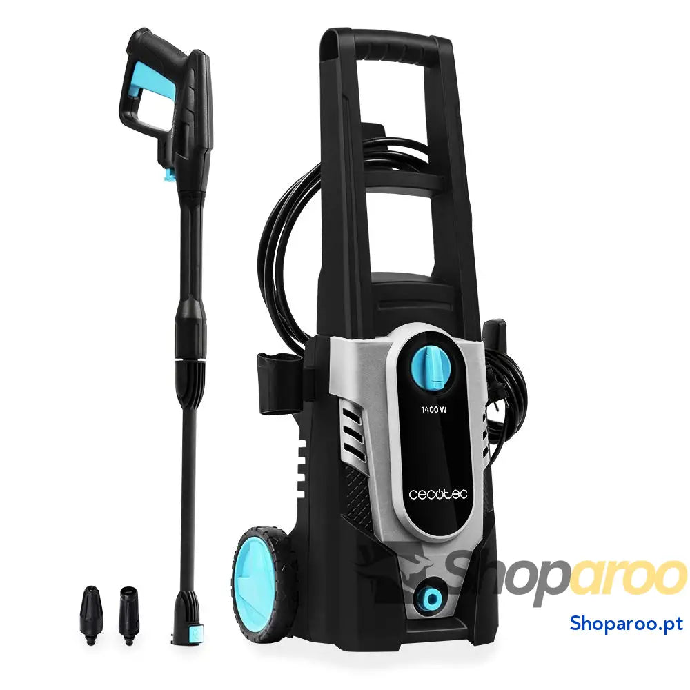Cecotec HydroBoost 1400 Essential de alta pressão. W casa jardim ou carro fluxo 408 l/h pressão 105 bares bomba