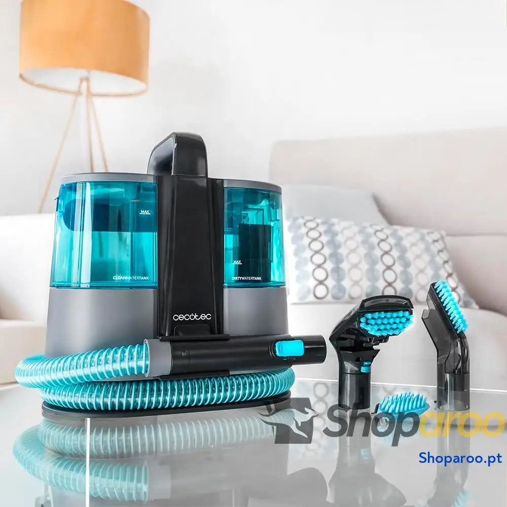 Cecotec Limpador de aspirador tapetes e com cabo Conga 4000 Carpet&Spot Clean XL Advance. 600 W 14 kPa 2 reservatórios: