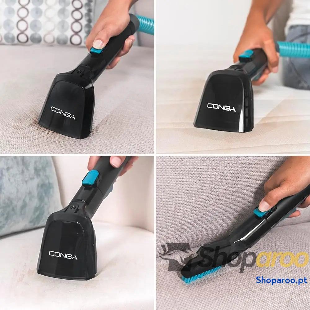 Cecotec Limpador de aspirador tapetes e com cabo Conga 4000 Carpet&Spot Clean XL Advance. 600 W 14 kPa 2 reservatórios: