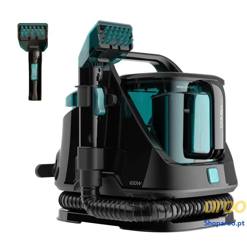 Cecotec Limpador de aspirador tapetes e com cabo Conga 4000 Carpet&Spot Clean XL Advance. 600 W 14 kPa 2 reservatórios: