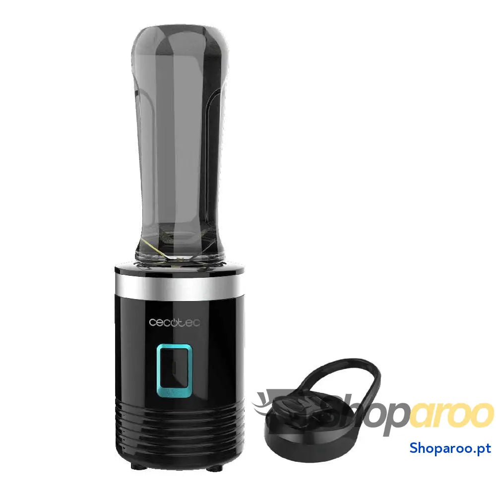 Liquidificadora de copo portátil individual Smoothies Power Titanium 900 ProGo. W inclui 2 copos portáteis 570 ml 4