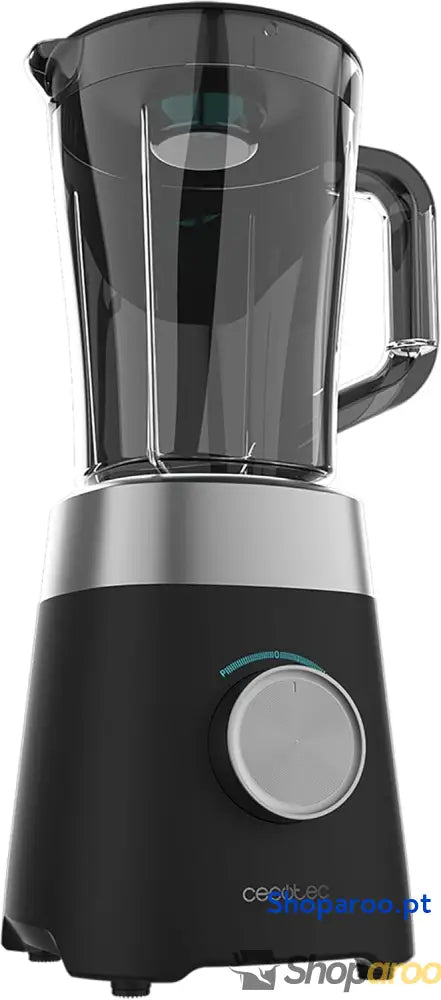 Cecotec Liquidificadora Power Black Titanium 1300 Max B. W 2 velocidades lâmina de 4 folhas titânio preto e jarro 1,5 l