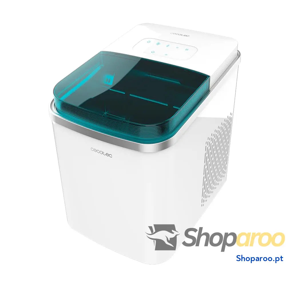 Cecotec Máquina de fazer gelo com janela Ice Maker Chillin’ 1200 Go 120 W capacidade produção diária 12 kg em 6 8