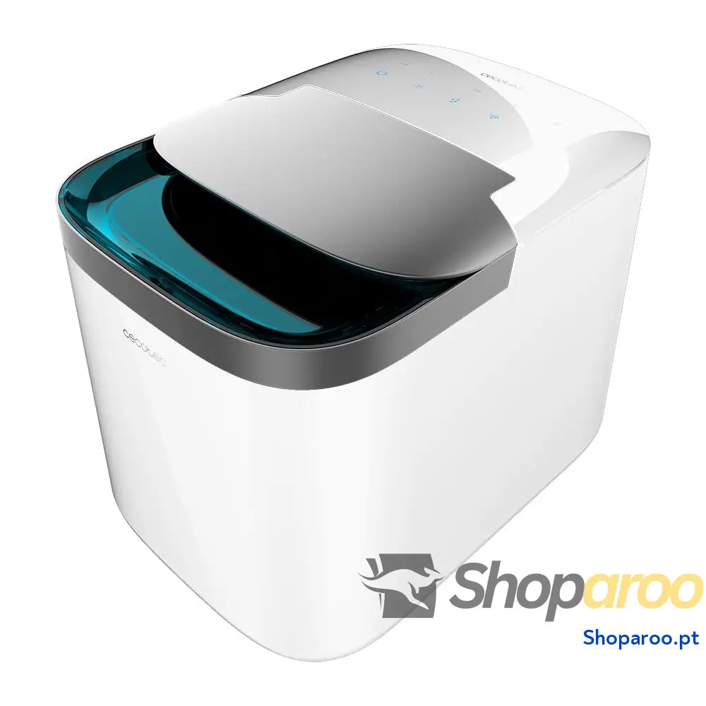 Cecotec Máquina de fazer gelo com janela Ice Maker Chillin’ 1200 Go 120 W capacidade produção diária 12 kg em 6 8
