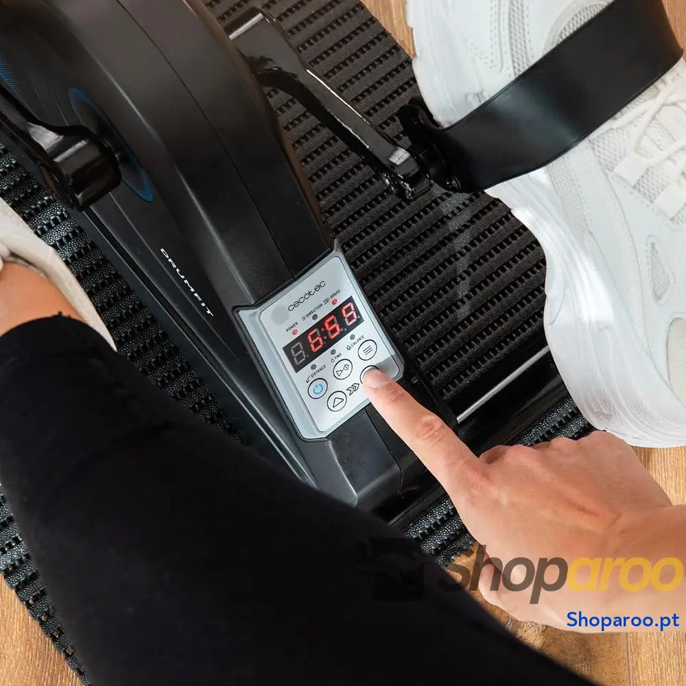 Cecotec Pedais estáticos DrumFit Cycle Compact níveis de resistência ajustáveis manualmente funcionamento simples