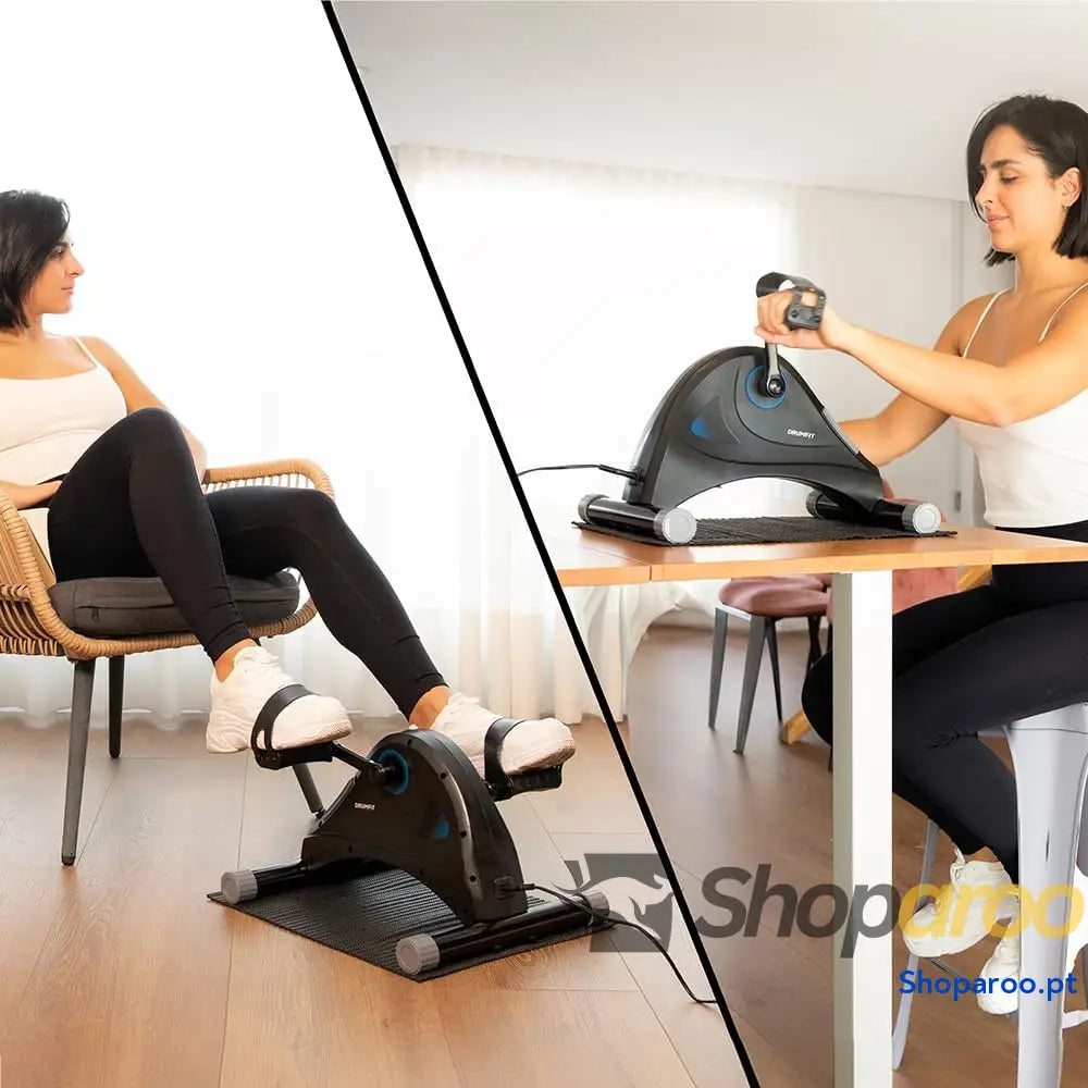 Cecotec Pedais estáticos DrumFit Cycle Compact níveis de resistência ajustáveis manualmente funcionamento simples