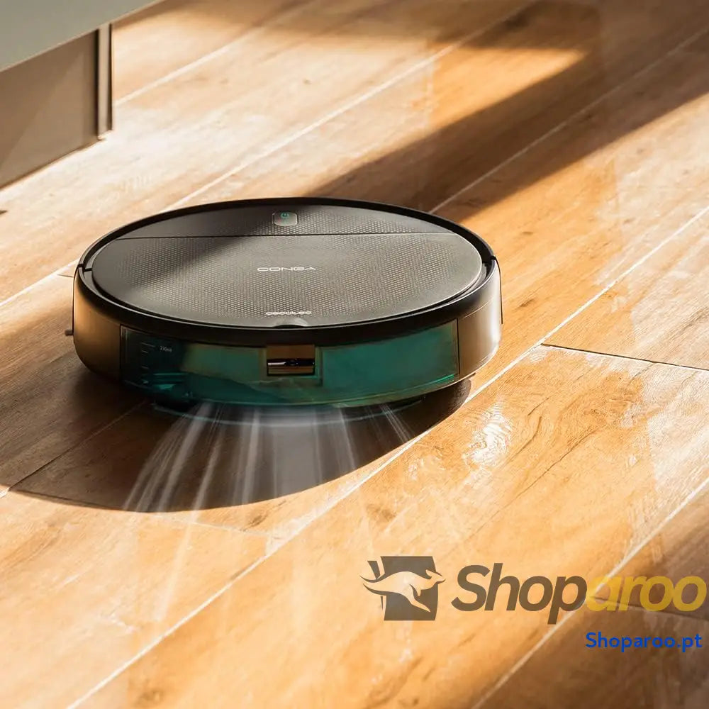 Cecotec Robot aspirador com navegação giroscópica Conga 999 Map X Treme. Motor de sucção 2000 Pa 2 escovas laterais