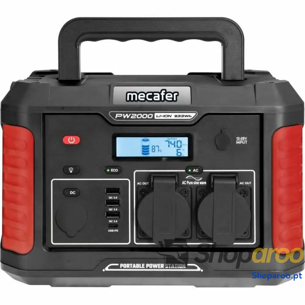 Central eléctrica portátil MECAFER PW2000