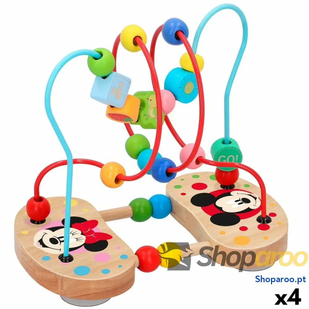 Centro de atividades Disney 4 Unidades 21,5 x 18,5 x 13,5 cm