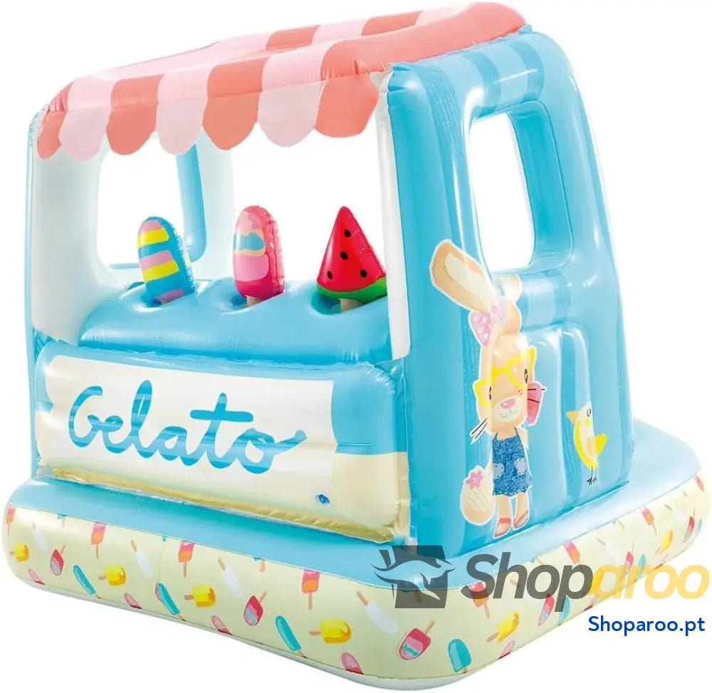 Centro de jogos INTEX gelataria insuflável com 3 gelados