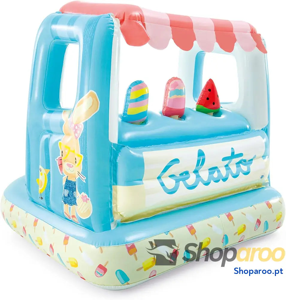 Centro de jogos INTEX gelataria insuflável com 3 gelados