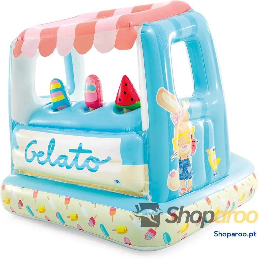 Centro de jogos INTEX gelataria insuflável com 3 gelados