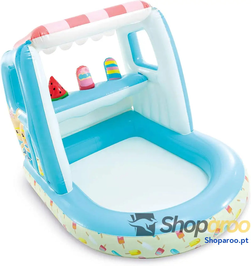 Centro de jogos INTEX gelataria insuflável com 3 gelados