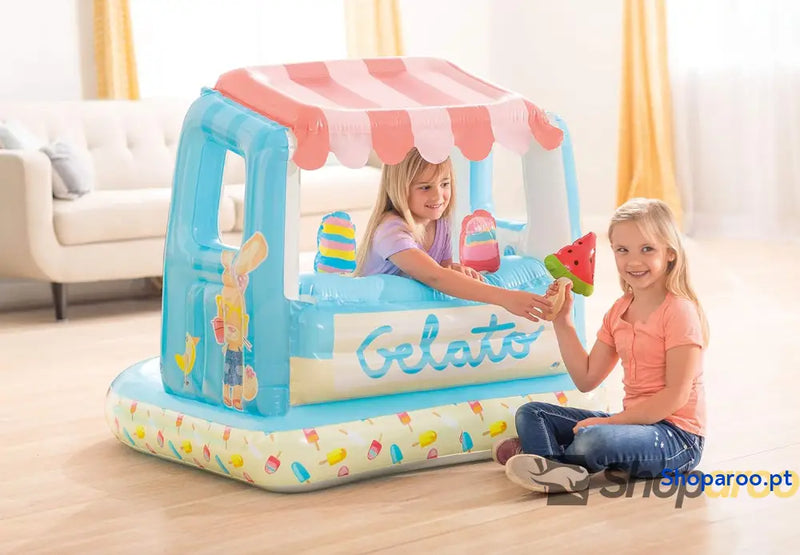 Centro de jogos INTEX gelataria insuflável com 3 gelados