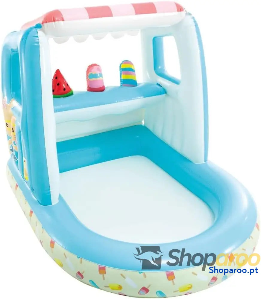 Centro de jogos INTEX gelataria insuflável com 3 gelados