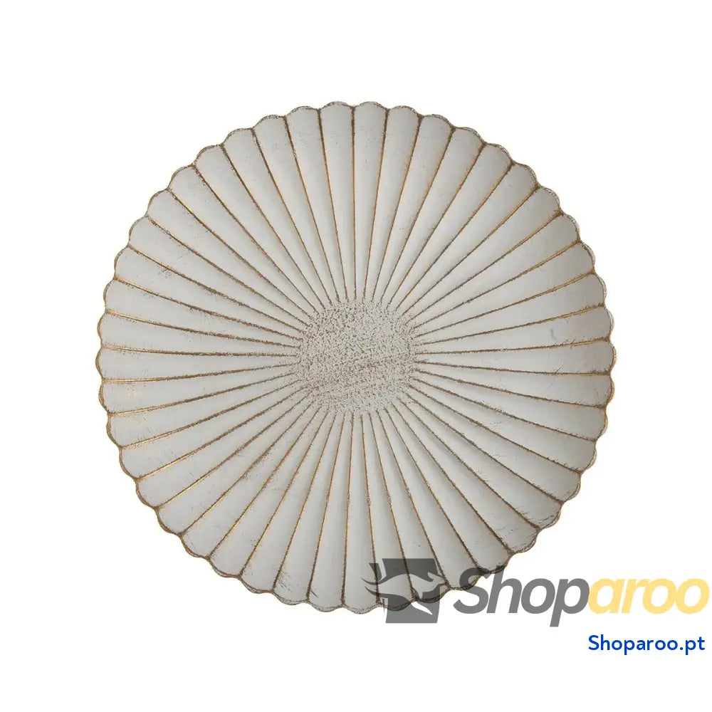 Centro de mesa Versa Shell B 3 cm Madeira MDF