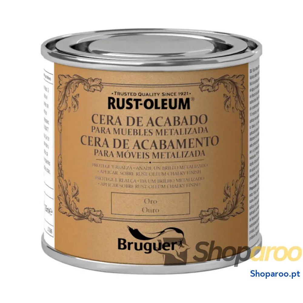 Cera Bruguer 5397505 Móveis 125 ml Ouro