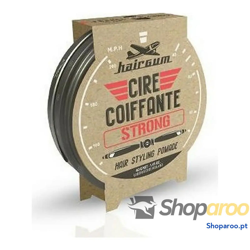 Cera de Fixação Forte Hairgum Strong Pomada 40 g