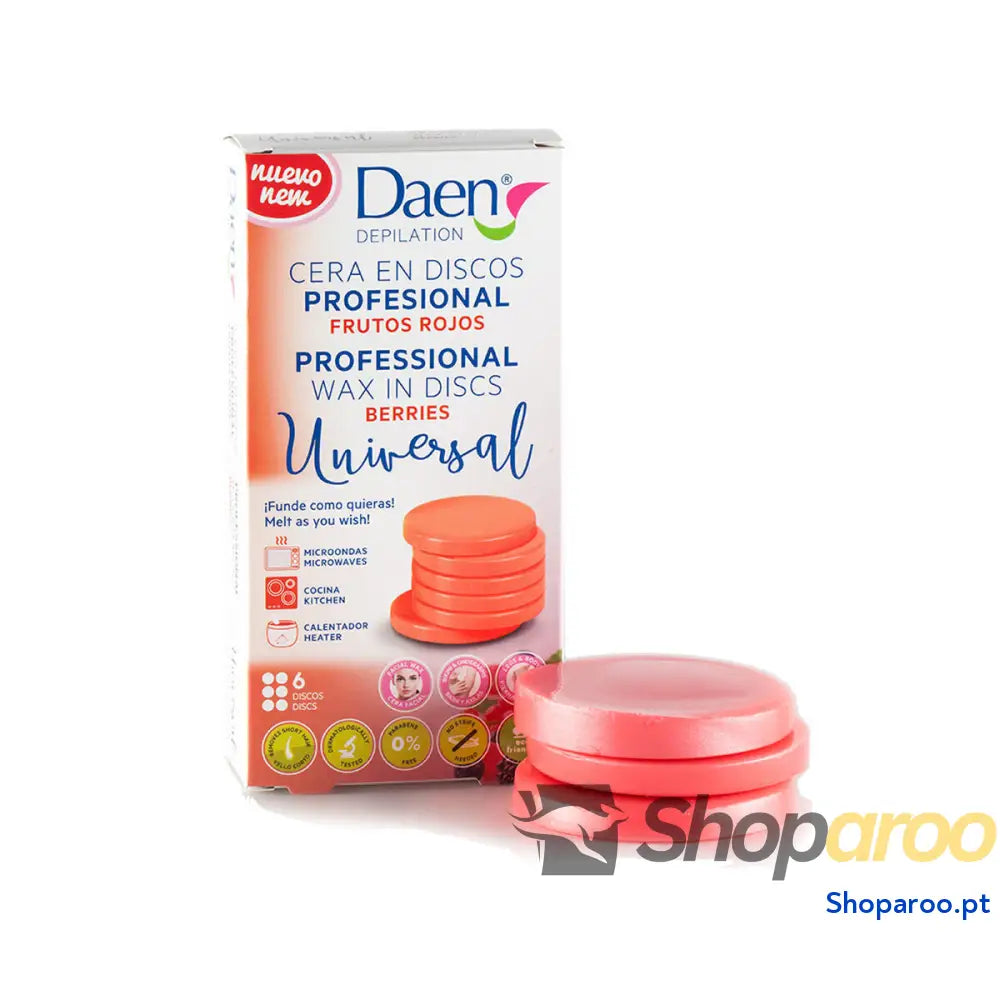 Cera Depilatória Corporal Lifetime 120 g 6 Peças
