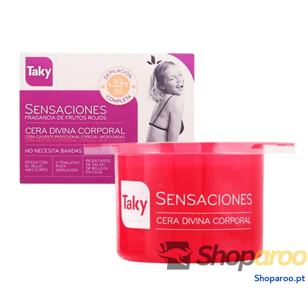 Cera Depilatória Corporal Sensaciones Taky (400 g)